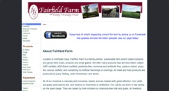 Desktop Screenshot of fairfieldfarm.org